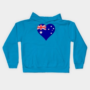 I Love Australia Kids Hoodie